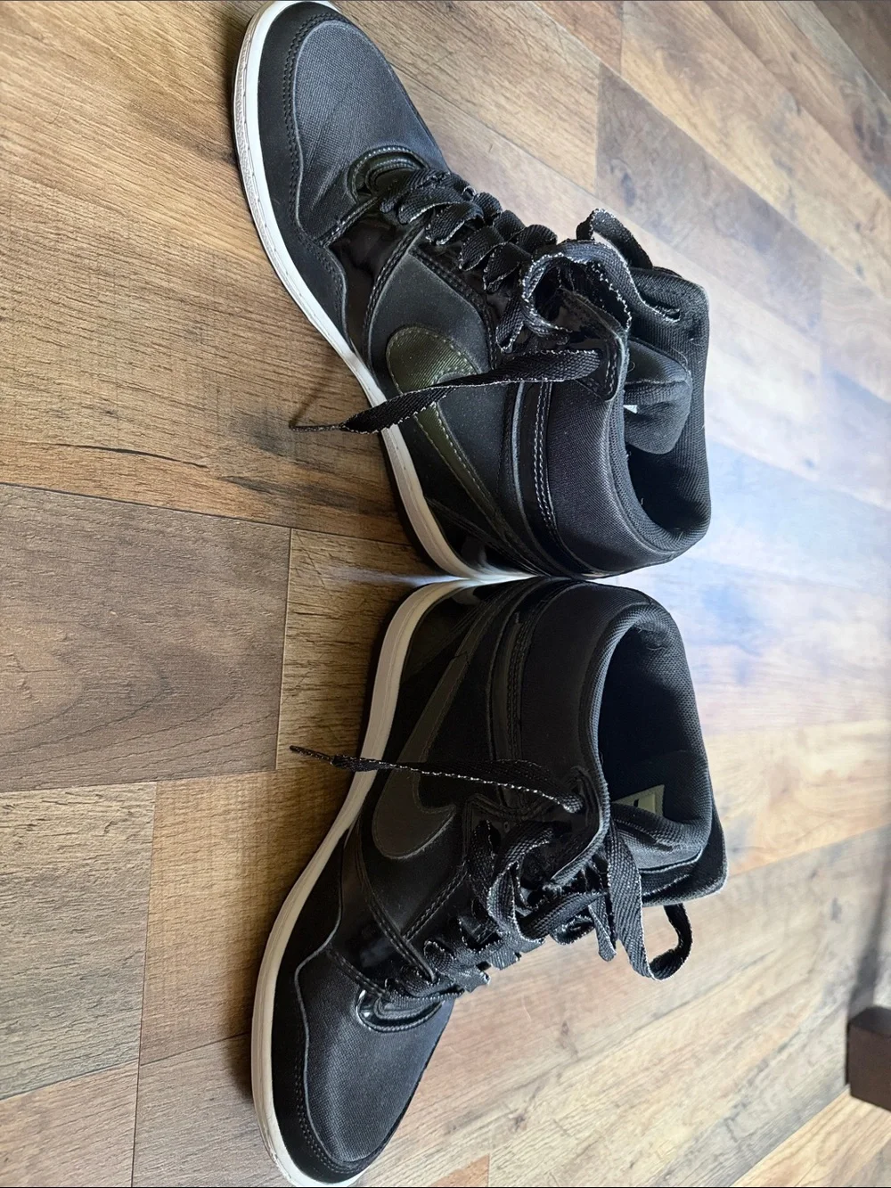 Nike Force Dunk Sky Hi Hidden Wedge Women’s 8.5 RARE Excellent Condition